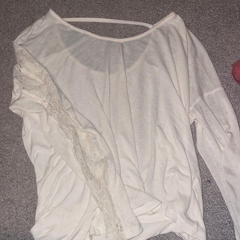 Forever 21 cream long sleeve